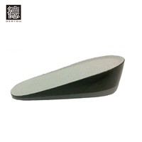 Semelles intérieures en gel pour la pointe du pied, rehausseurs de talon de 3 cm, respirantes, amovibles, unisexes, pour l'augmentation de la taille