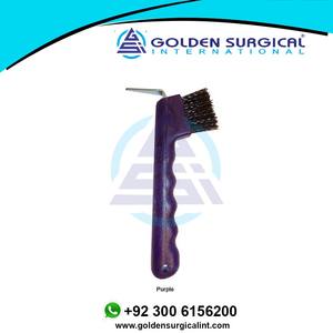 Combo de 3 cepillos de polipasto de plástico personalizados, conjunto de 3 cepillos de púa de caballo, recorte ecuestre, instrumentos de aseo de ganado - Product Image 5