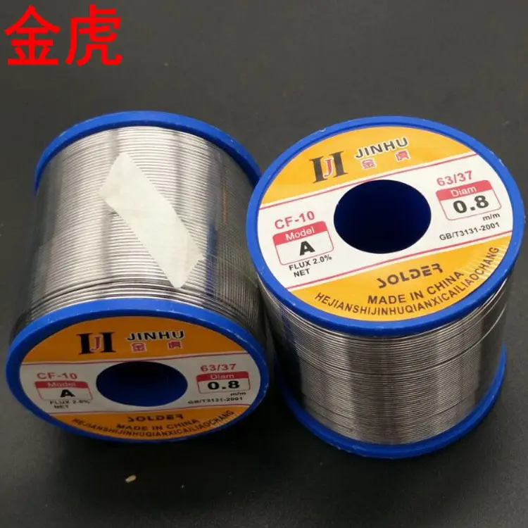 60/40 B-1 500g 0.5mm-2.0mm No-clean Rosin Core Solder Wires with 2.0% Flux and Low Melting Point for Electric Soldering Iron