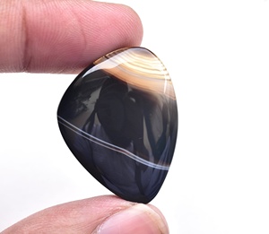 Cabochon en Agate banderole, perles de pierres précieuses naturelles, en vrac, meilleure vente - Product Image 6