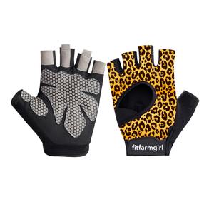 Guantes de Gimnasio de Medio Dedo de Cuero Antideslizantes al por Mayor para Levantamiento de Pesas, Transpirables y Duraderos, Unisex 2026 - Product Image 4