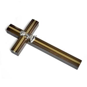 Primera Comunión Cruz de Madera Figura Bebé Niña - Product Image 2