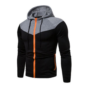 Sweat à capuche personnalisé en coton éponge français de qualité supérieure pour hommes Streetwear Sweat à capuche angélique avec fermeture éclair Fabricants de sweats à capuche imprimés bouffants - Product Image 5