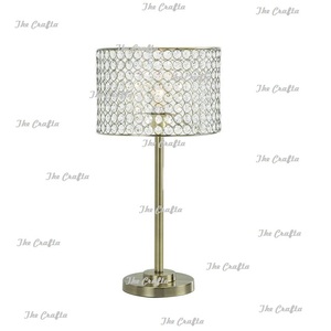 Centre de table en métal et cristal de qualité supérieure, forme ronde, pour la décoration d'événements de mariage - Product Image 1