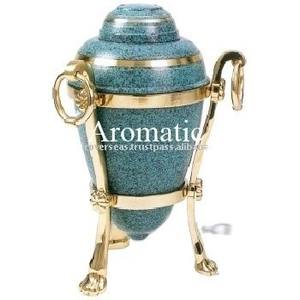 Urna de cremación con soporte de metal Suministros funerarios de la mejor calidad Venta caliente Urna de cenizas para adultos para cenizas humanas - Product Image 3