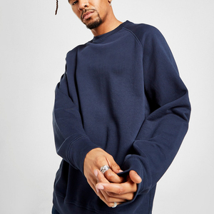 OEM Sservice OEM Custom Plain 100% Cotton Sweatshirt French Terry <b>Pullover</b> <b>Man</b> Crew Neck Sweatshirt - Product Image 2