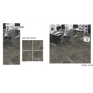 Azulejo de suelo interior esmaltado para sala de estar, azulejo de suelo de alfombra barato 40x40cm - Product Image 6