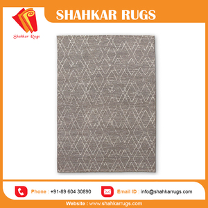 Alfombra de exterior e interior de calidad superior superventas último diseño con patrón abstracto hecho de lana a bajo precio - Product Image 2