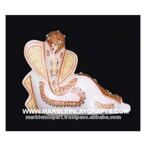 Beautiful Marble God Ganesha Statue - Product Image 1