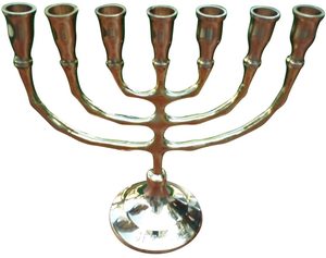 Top selling Polished brass menorah Religious Candle Holder at lowest price from Indian Manufacturer - Product Image 3