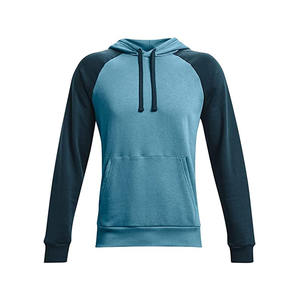 OEM logotipo personalizado de talla grande 100% Sudadera con capucha de algodón de invierno de peso pesado polar hombres Casual sudaderas con capucha de gran tamaño - Product Image 5