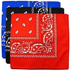 Bandana en coton pour femmes écharpe tête Hijab carré imprimé motif de feuille vente chaude beaucoup de couleurs numérique en gros utilisation estivale - Product Image 6