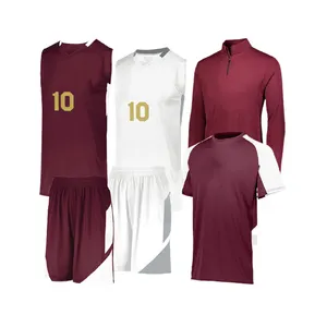 Alta gamma di pacchetti di pacchetti di unità di pallacanestro di movimento 6 pezzi Team Pack personalizza i pacchetti di Set di abbigliamento sportivo sublimato