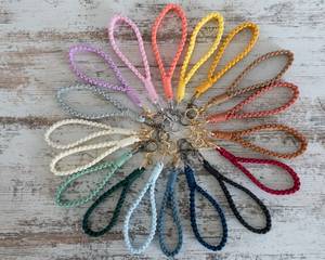 Key Chain for Office Keys Special Handmade Macrame Keychain <b>Wristlet</b> - Product Image 1