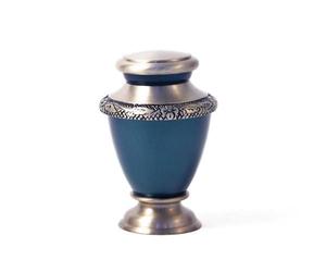 Vente chaude de haute qualité fabriqué à la main prêt à expédier des souvenirs de crémation en laiton pour les restes humains Mini urne pour les cendres - Product Image 2