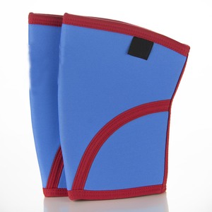 Wholesale Elastic Neoprene <b>Knee</b> Brace Custom <b>Compression</b> Silicon Spring <b>Knee</b> Pads 7mm Thickness for Summer Winter Fitness Use - Product Image 1