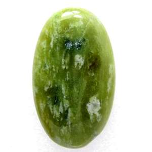 อัญมณีอูนาไคต์ทรงรีแบบหลวม ขัดเงาธรรมชาติ สำหรับทำเครื่องประดับ คุณภาพเยี่ยม 38x21x5 มม. รับรองโดยบุคคลที่สาม - Product Image 1