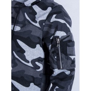 Sudadera Polar con capucha para hombre, diseño personalizado, 360GSM, gran calidad, hombro caído, liso, venta al por mayor - Product Image 2