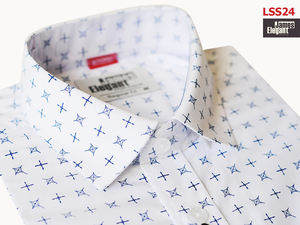 Chemises en popeline de luxe pour hommes, grande taille, nouveau Design, à la mode, 2020 - Product Image 4