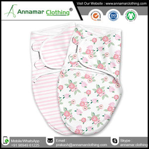 Manta cómoda para bebé, personalizada, precio inferior, envoltura ajustable con etiqueta privada - Product Image 3