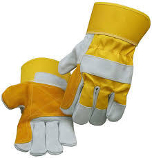 Gants de soudage canadiens en cuir de vachette à double paume avec fonctions anti-impact et anti-coupure Certifié EN388 - Product Image 2