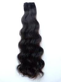 Extensiones de cabello Remy virgen indio negro Natural de 20 pulgadas, onda recta sin procesar, materia prima súper doblemente dibujada - Product Image 3