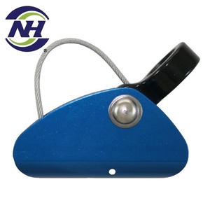 เชือกจับโลหะทนแรงดึงสูง15kn/3372LBS ป้องกันเกียร์นิรภัยแบบอัตโนมัติ - Product Image 3