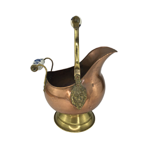 Cubo de almacenamiento de carbón de latón y cobre, Cubo de scuttle de tamaño y forma personalizados para uso en exteriores y exteriores - Product Image 3