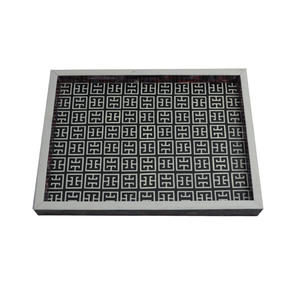 Plateau rectangulaire en résine de qualité alimentaire, fait à la main, les meilleurs ventes MDF, vaisselle de cuisine, plateau de service pour les accessoires de maison axymz - Product Image 5