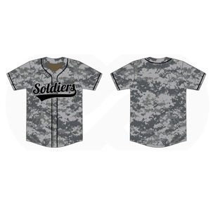 Custom World Baseball & Softball Sportswear Set Transpirable Venta al por mayor Jersey Sublimación Bordado Tallas grandes Opciones disponibles - Product Image 2