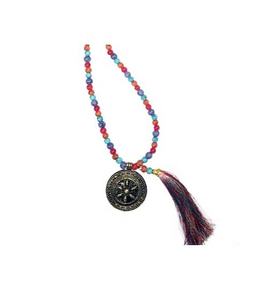 Premium Grade Women's Classic Beaded Tassel <b>Necklace</b> with Pendant <b>Fashion</b> Jewelry Accessory From India - Product Image 3