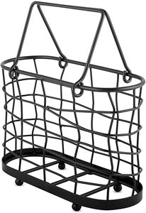 Handmade Elegant Black Iron Napkin Holder with Solid Design <b>Home</b> <b>Essential</b> for Weddings Dining Tables and Metal Carton pack - Product Image 2