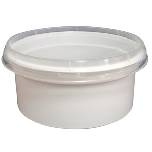 DYF260-taza redonda IML de PP de 250ml, tapa IML para embalaje de alimentos (crema, queso, Yogurt, helado) - Product Image 1