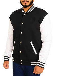 Veste bomber personnalisée pour homme, broderie personnalisée du nom et du numéro, veste coupe-vent de baseball - Product Image 3