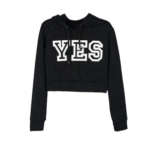 Venta al por mayor personalizado de las mujeres Fl Zip Crop Top entrenamiento sudaderas con capucha de tendencia sostenible impreso transpirable señora Jaets invierno dibujos animados - Product Image 4