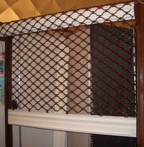 DECORATIVE GRILL <b>ROLL</b> up <b>SHUTTER</b> Traditional Design Aluminum Alloy Vertical Opening Entry Application - Product Image 5