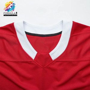 Uniformes de Hockey sobre Hielo para la Escuela de Fórmula 1, Impresión por Sublimación Completa a Doble Cara, Parches de Goma, Camisetas de Hockey Personalizadas para Equipos - Product Image 5