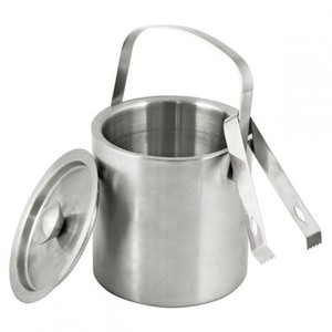 Premium Small Stainless Steel LED Double Wall Ice Bucket Insulated Barware Cooler for Home Hotel Restaurant - Product Image 5