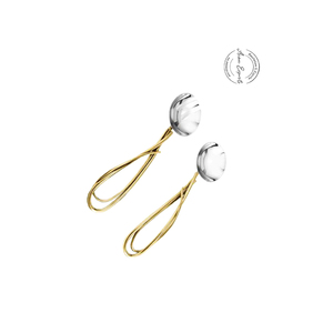 Stylish Marble-Handled <b>Tongs</b> Set of 2 Premium Design for <b>Serving</b> and Handling Elegant and Durable Kitchen Tool - Product Image 1