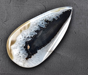 Gema de ágata de Botsuana, cabujones naturales de ágata semipreciosa - Product Image 2