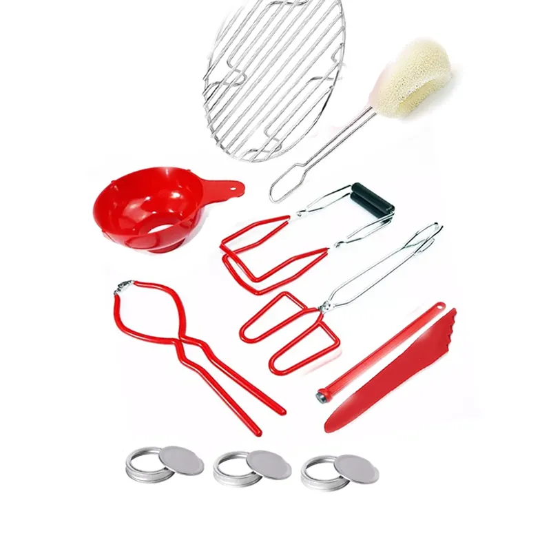 Kit de enlatado de acero inoxidable para principiantes, suministros de enlatado, Kit de iniciación para herramientas para el hogar