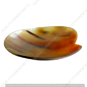 Cuenco de Servicio de Cuerno de Búfalo Tallado, Ecológico y Moderno, de la Mejor Calidad, Diseño Indio, Regalos Empresariales, Novedad - Product Image 1