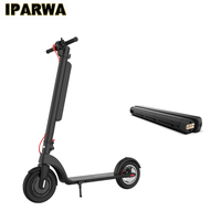 Iparwa Baterai Skuter Elektrik 36V 10Ah, Baterai Li Ion untuk Baterai Skuter