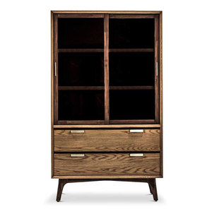 OEM/ODM Vietnamese New Model Display Cabinet Living room home furniture Made in Vietnam