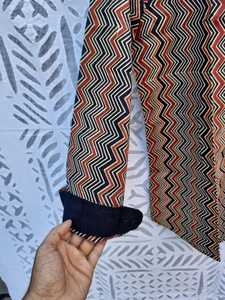 Camisa de tela estampada con bloque de mano de algodón de alta calidad con botones hacia arriba, cuello vuelto y camisa de manga larga para hombre, ropa informal para hombre - Product Image 3