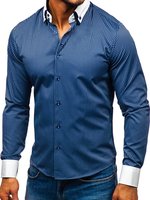 Chemise décontractée pour homme de qualité supérieure, design personnalisé, nouvelle collection, tricotée, respirante, écologique, de fabrication turque.