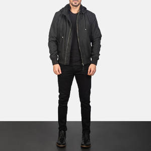 Bomber Men's Fashion Jackets Army Green Pilot Jacket Winter Nylon Bomber Jacket - Product Image 2