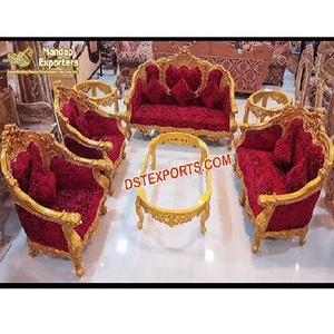 Juego de Sofás de Madera de Teca de Estilo Moderno para Decoración del Hogar, con Tamaño Personalizado y Color Personalizado, Muebles de Madera Tallados a Mano - Product Image 1