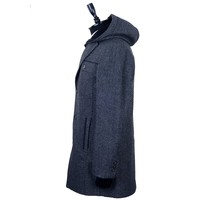 Vente Chaude en Gros – Nouvelle Collection : Manteau Long Slim en Coton pour Homme, Parka d'Hiver Grande Taille à Capuche
