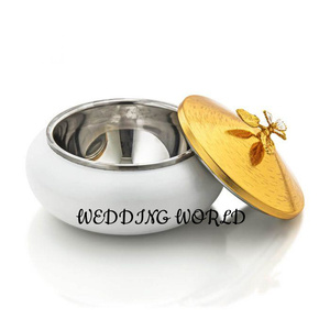 Marmite dorée martelée en acier inoxydable Casserole isolée de qualité supérieure Ramadan Ustensiles de cuisine de table Chauffe-plats - Product Image 5